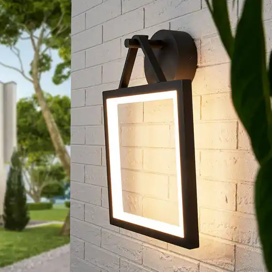 Applique da esterni LED Micro quadrata, IP65 Subito Disponibile