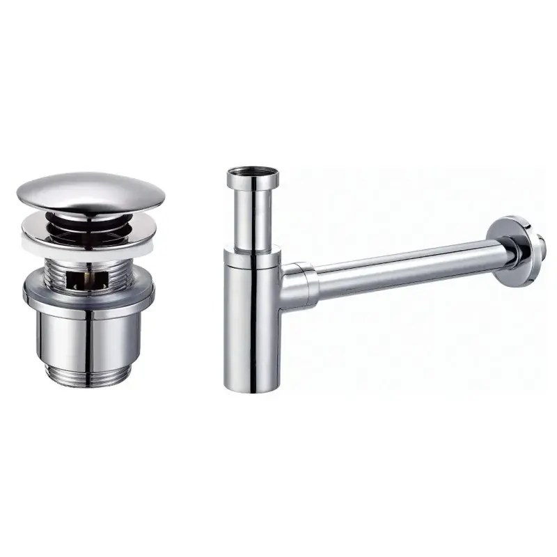 Direttamente Dal Produttore Siphon and waste kit with overflow Tecom KITSCA5