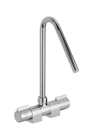 Kitchen sink mixer with foldable high spout suitable for caravans and boats Elka Tip-up SHP-3110.CN1 Quantità Limitata