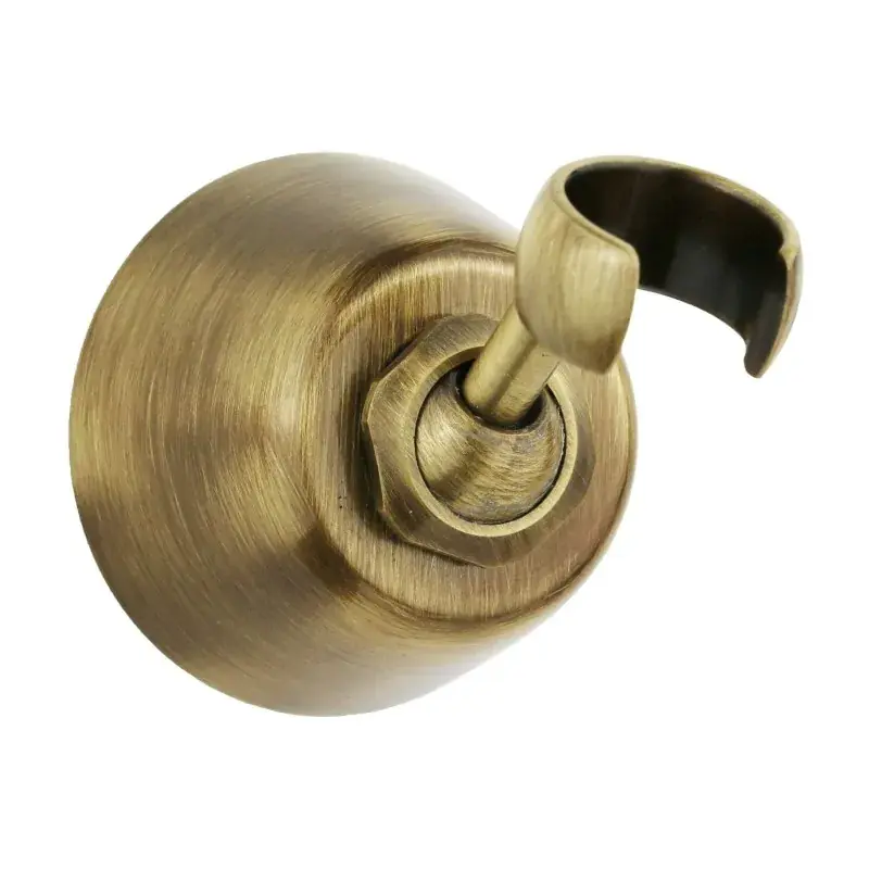 Pagamento Sicuro Bronze finish brass shower support Sphera