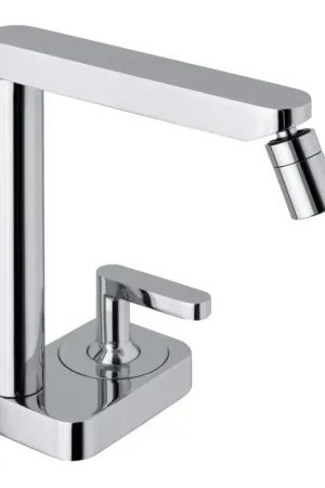 Bidet mixer with clic-clac 1"1/4 waste Webert Bath D840264015 Popolare