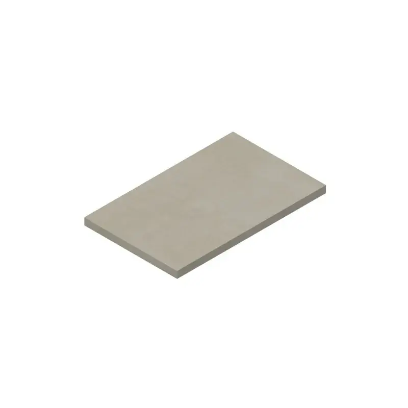 Offerta Lampo Suspended shelf 800 x 500 mm for countertop washbasin with cloud gray finish Ercos Teo BETEONTOPP8004