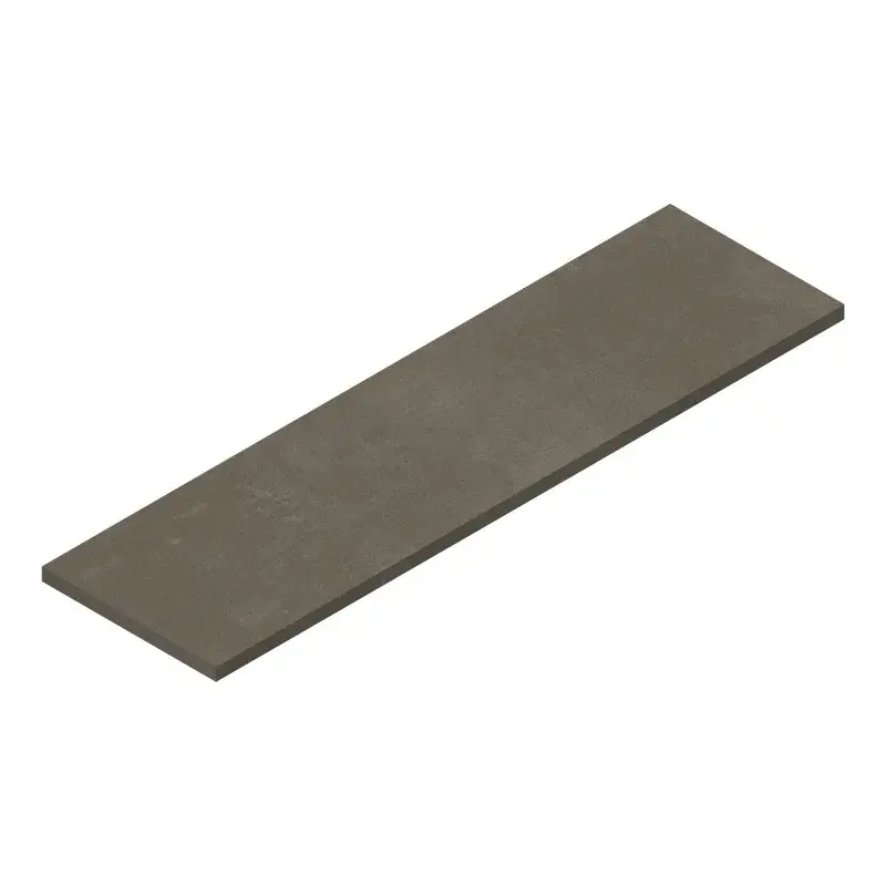 Affare Suspended shelf 1800 x 500 mm for countertop washbasin, concrete gray finish Ercos Teo BETEOCTOPP1804