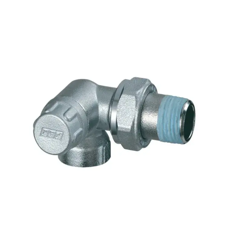 Miglior Prezzo Chrome-plated lockshield valve right-angled version FAR 1127
