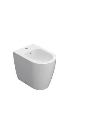 Back to wall ceramic bidet, back to wall installation 53.34 Globo Mode ME009 Non Perdere