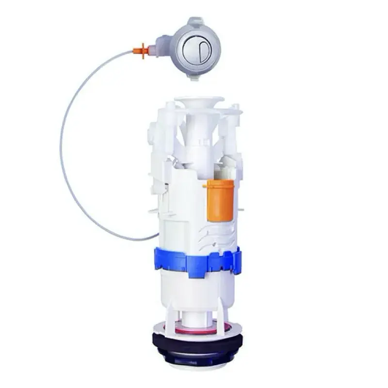 Universal flush valve for WC cisterns with OLI Deco button for cables 101746 Pagamento Sicuro