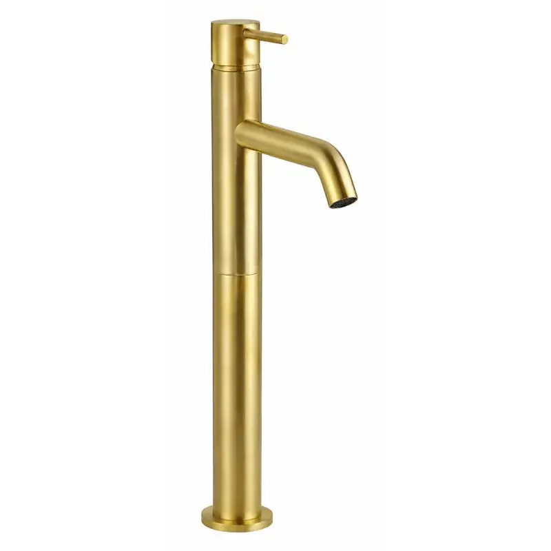Super Prezzo copy of Tall basin mixer brushed gold color Gattoni Easy 2384/23SG