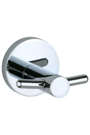 Double robe hook 90x49 mm I crolla Venezia 16510CR Prezzo Basso