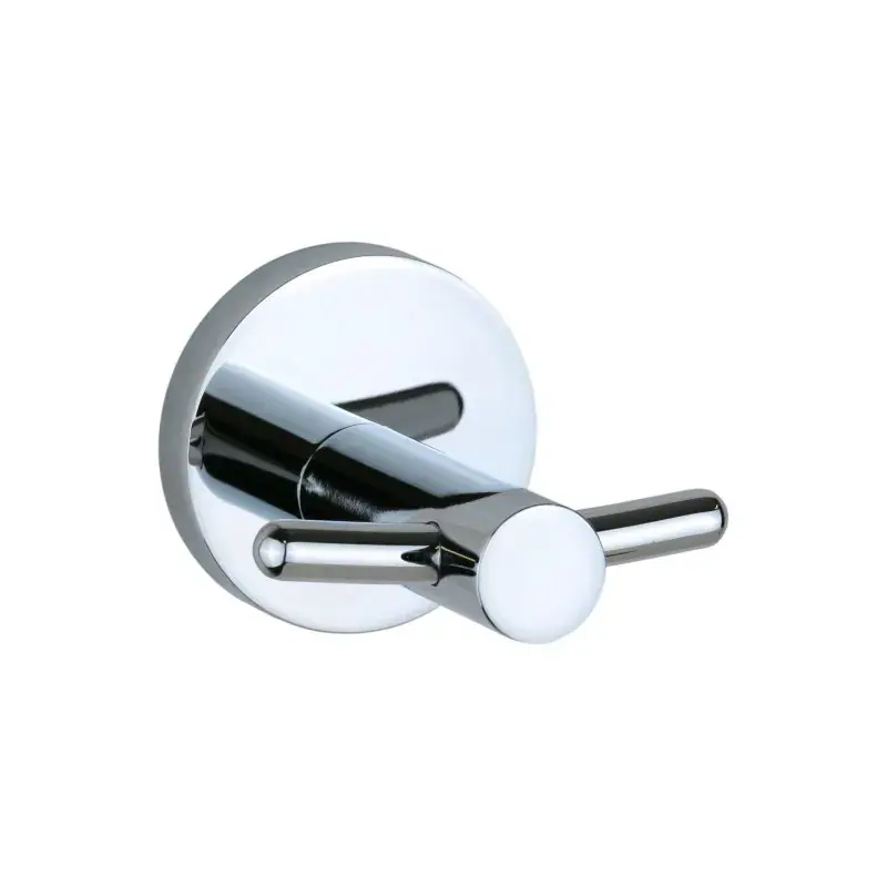 Double robe hook 90x49 mm I crolla Venezia 16510CR Prezzo Basso