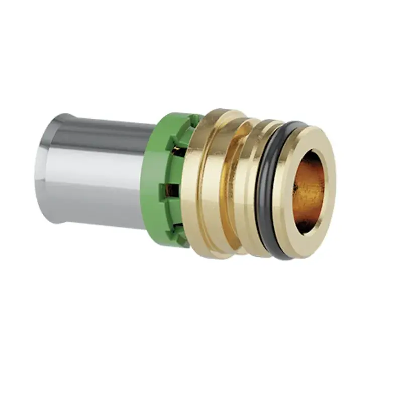 Multi-crimp tool pressfittings for multilayer pipes with fixing clips Caleffi 359 Bestseller