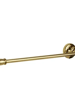 Ultimissimo Modello Towel rail 45 cm long in gold color Capannoli Serie900 905/45 RR