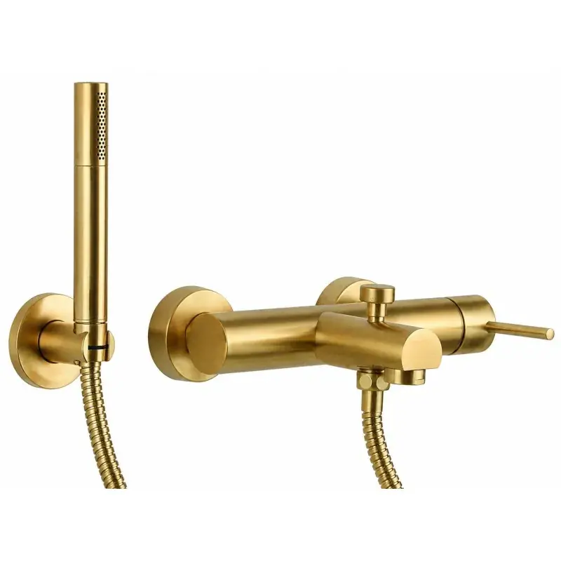 Più Venduto External bath mixer brushed gold Gattoni Easy 2201/22SG