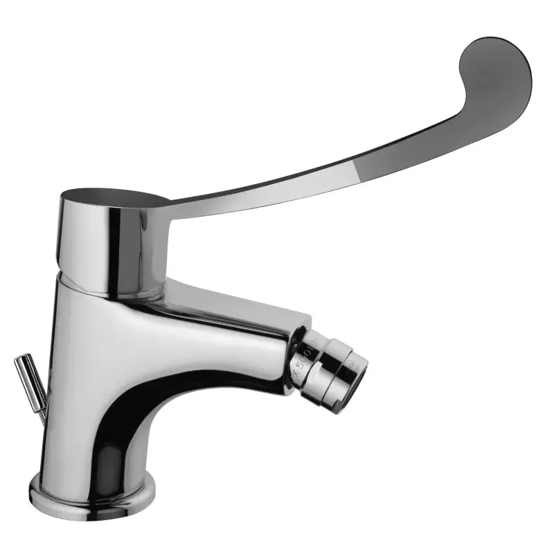 Bidet mixer with clinical lever and 1"1/4 pop-up waste Paini Smart Medical SHCR306 Sconto