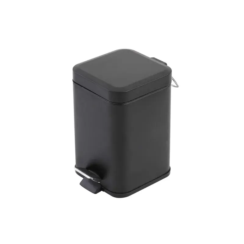 Ultime Pezzi Liter black matte bin with removable bottom Feridras 151060