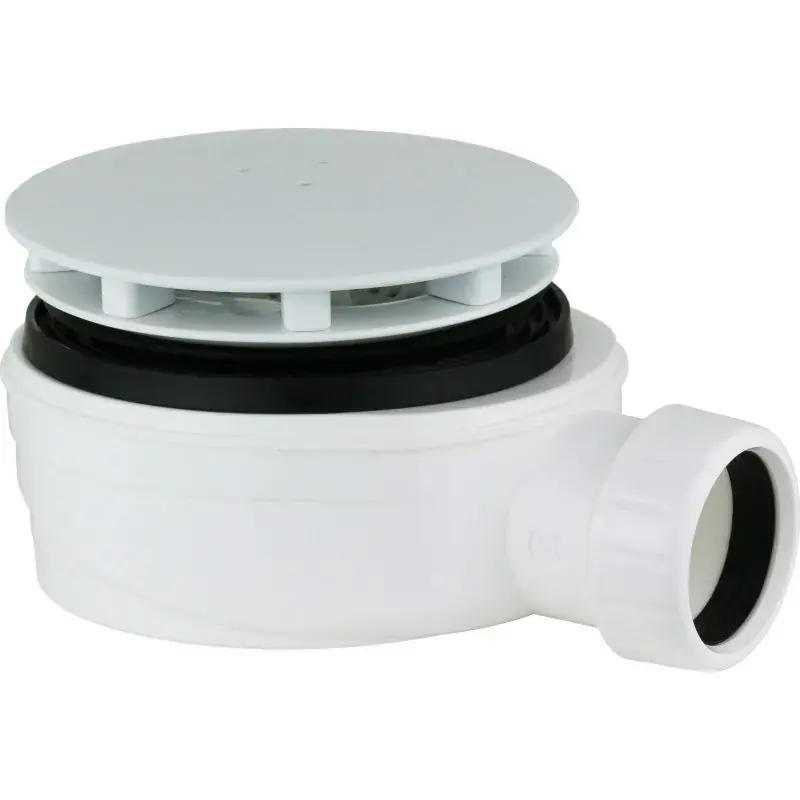 Drain with universal siphon matt white for shower trays Vicario 836/SACP.50 Subito Disponibile