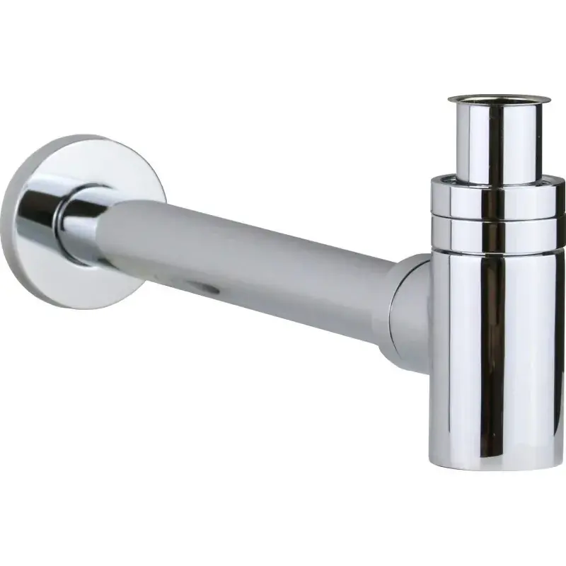 Prezzo Di Fabbrica Lowered siphon for washbasin and bidet in chrome color Vicario 890/TC.01