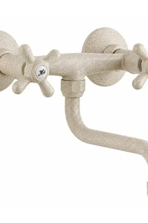 Wall-mounted kitchen sink faucet coat granite color Gattoni 7550/REBB Ultime Pezzi