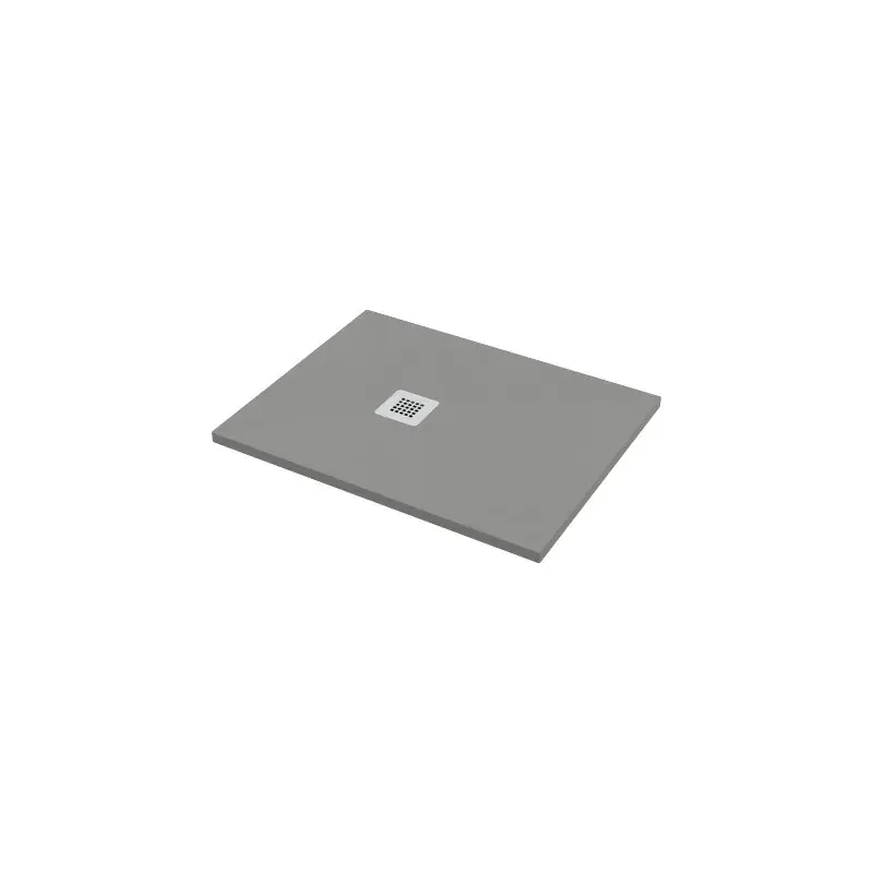 Sconto Gray stone effect shower tray with dimensions 70x90 cm Ercos Stone BPMARGSTON7090