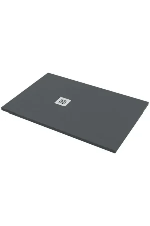 80x120 cm graphite marble resin shower tray Ercos Stone BPMARFSTON8012 Prezzo Ridotto