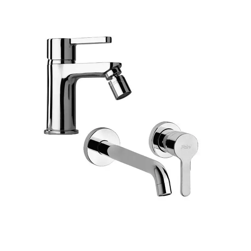 Quantità Limitata Paini Rubinetterie bathroom set with bidet mixer and wall-mounted washbasin mixer Arena KITARENA2