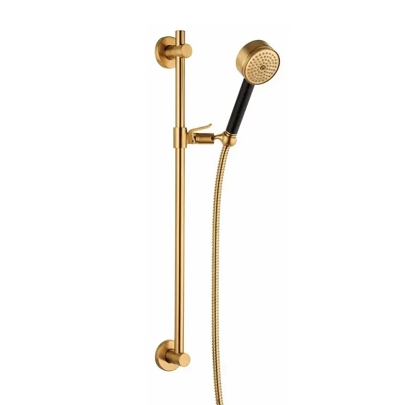 Bestseller Asta saliscendi in ottone con doccetta e flessibile in finitura ottone spazzolato Mamoli Gio Ponti 0000FN14000G