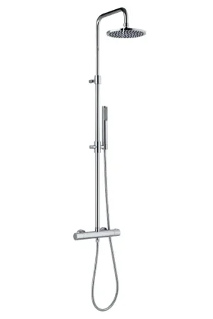 Colonna doccia linea tonda con soffione Ø20 Visentin Shower EL980509 Soddisfatti O Rimborsati