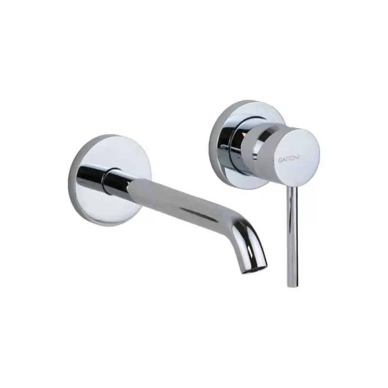 Reso Gratuito Miscelatore monocomando lavabo a parete Gattoni Circle Two 9137/90C0