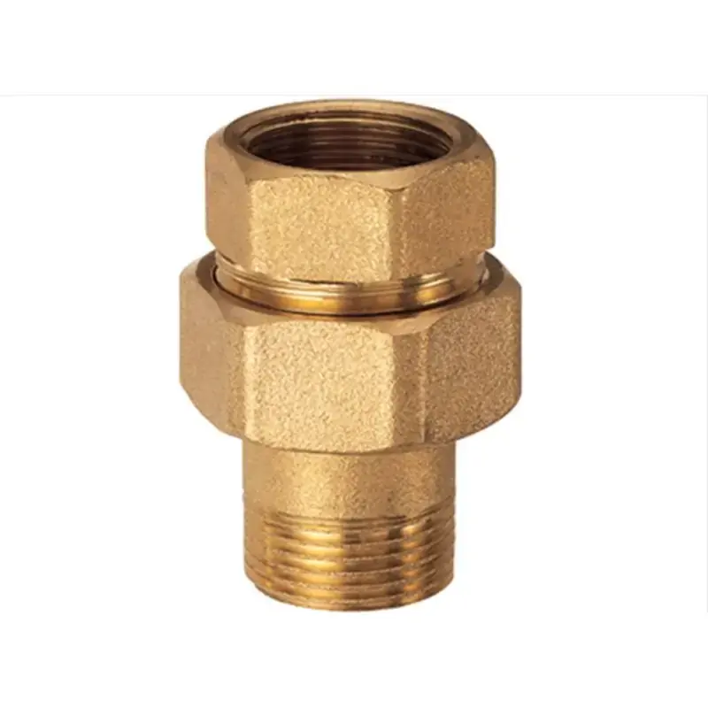 Compra Adesso Raccordo 3 pezzi diritto in ottone giallo FAR 5140