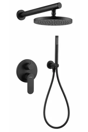 A Buon Prezzo Pacchetto completo doccia incasso colore nero opaco Paini Nove 09YO433TCD