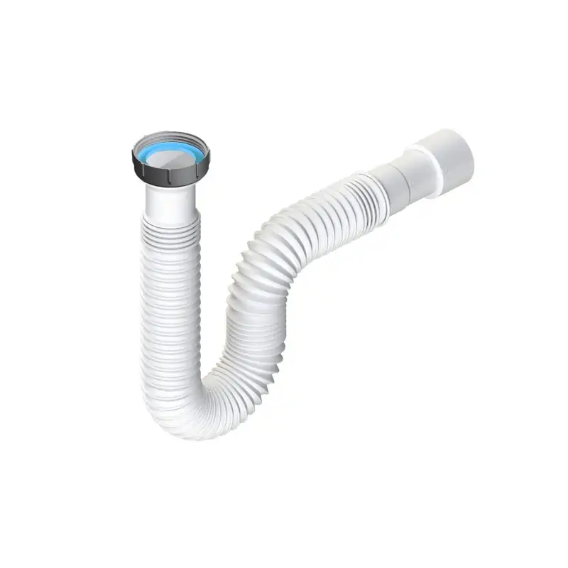 Solo Oggi Tubo di scarico flessibile con attacco 1"1/2 e uscite Ø40 e Ø50 mm L.B. PLAST D222-M