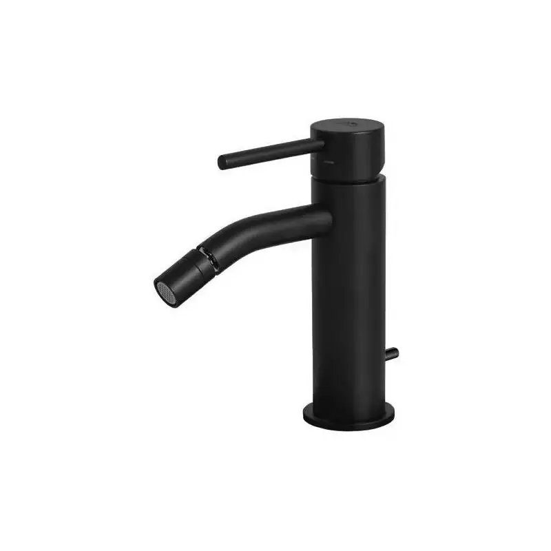Miscelatore bidet in colore nero opaco con piletta di scarico 1"1/4 Paffoni Light LIG135NO Subito Disponibile