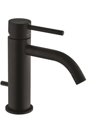 Affare Miscelatore lavabo in colore nero opaco con piletta di scarico 1"1/4 Paffoni Light LIG075NO