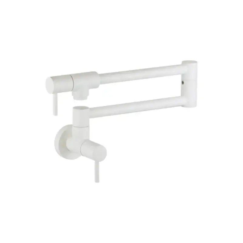 Direttamente Dal Produttore Rubinetto riempi pentola snodabile in colore bianco opaco Nice 290031BO