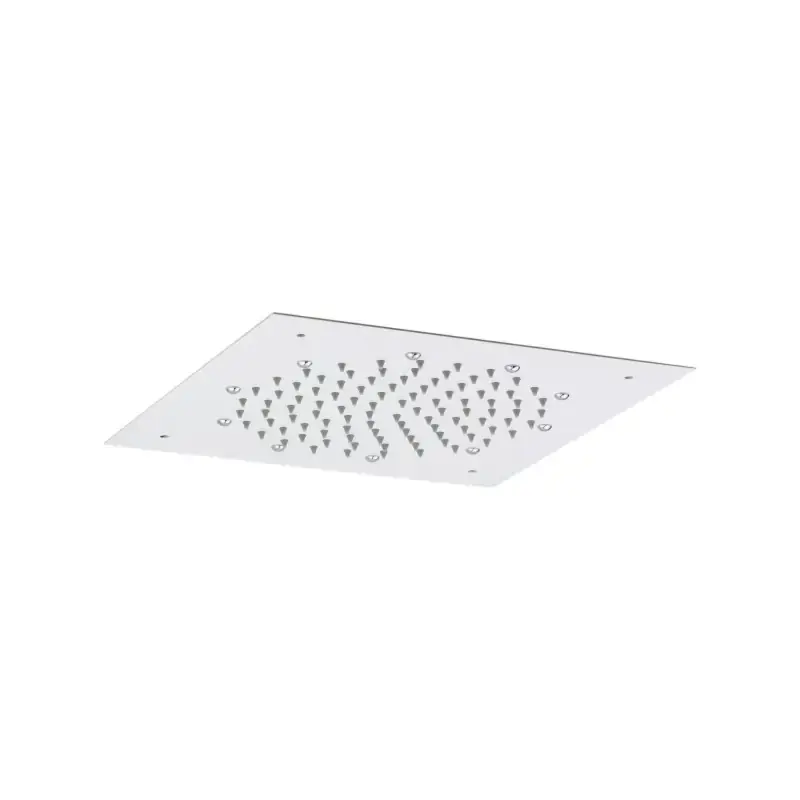 Promozione Esclusiva Soffione da incasso a soffitto in colore bianco opaco Pollini Acqua Design MARTE SD4960303BO