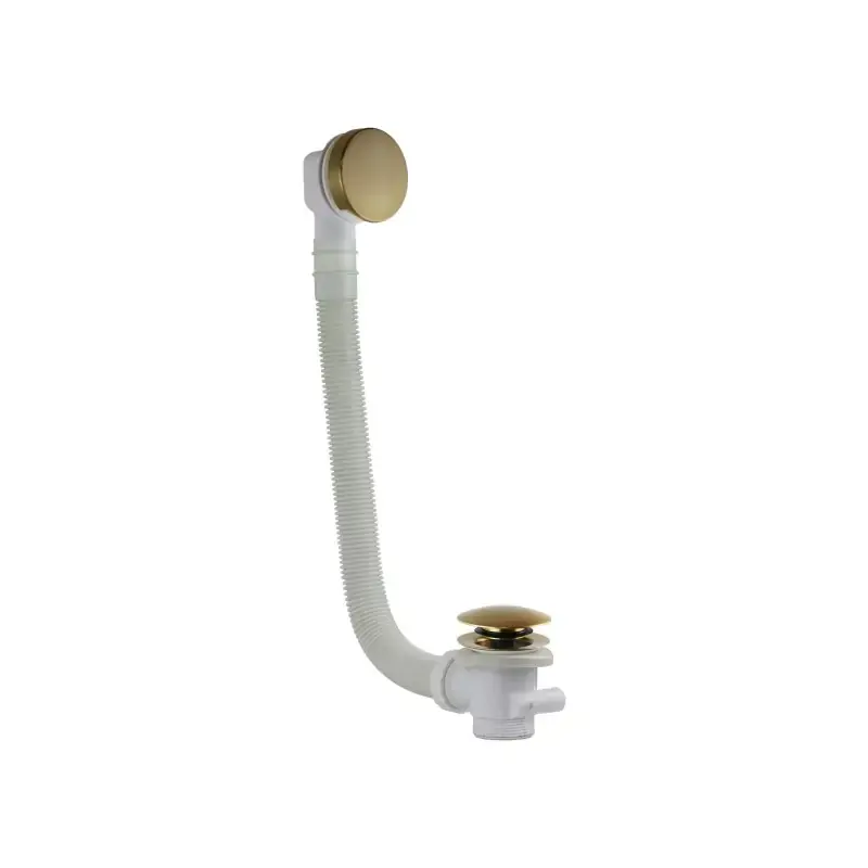 Colonna di scarico colore oro spazzolato universale per vasca da bagno Vicario 1011/120.17 Bestseller