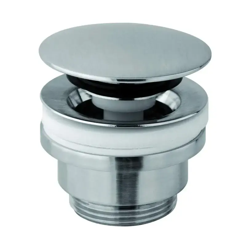 Non Perdere Piletta di scarico modello clic-clac 1"1/4 G universale steel looking Paffoni ZSCA050ST
