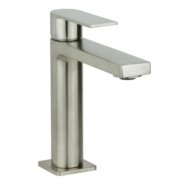 Miscelatore per lavabo di design in colore acciaio spazzolato Paffoni Tango TA071ST Promozione Esclusiva