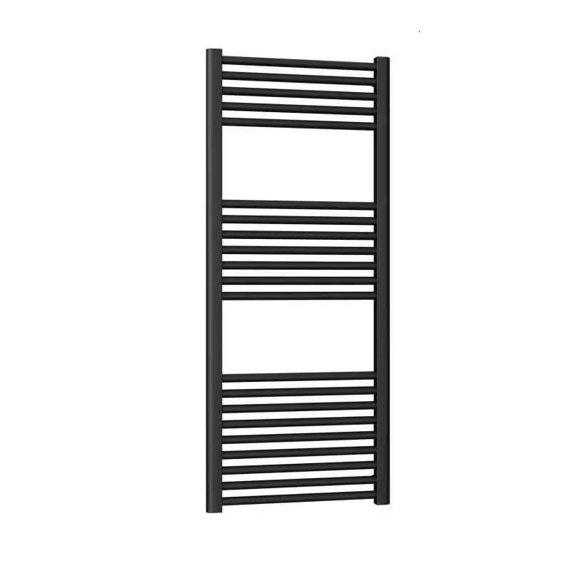 Radiatore scaldasalviette idraulico nero opaco 150 x 50 cm Ercos Opera ASOPEM490005001500 Ultime Pezzi