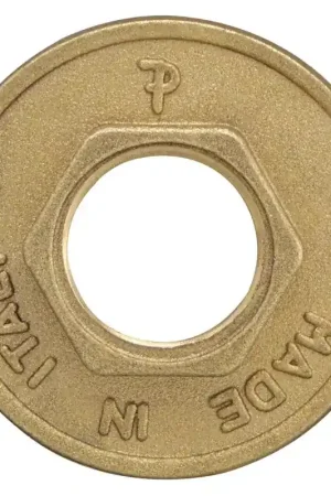 Ultime Pezzi Controdado con flangia in ottone giallo FP Pattaroni F198