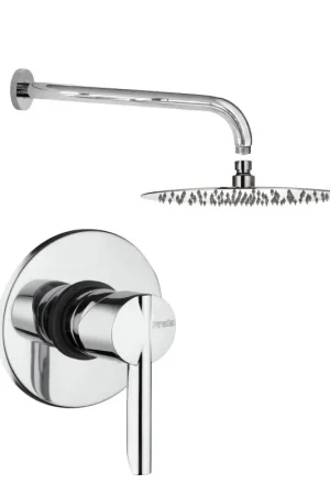 Set doccia da incasso con braccio e soffione Ø25 cm Piralla Serena KITSER5CR Promozione Esclusiva