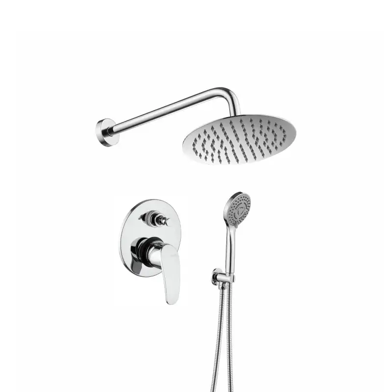 Kit doccia completo con soffione Ø20 cm Piralla Ofelia KITOFELIA5CR Promozione
