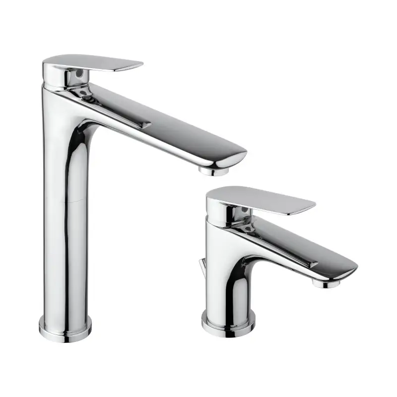 A Buon Prezzo Kit miscelatori lavabo alto e bidet in colore cromo Piralla Lago KITLAGO3CR