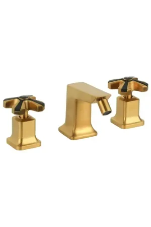 Batteria per bidet 3 fori colore ottone spazzolato con piletta clic clac Mamoli 1938 55380000065G Offerta Speciale