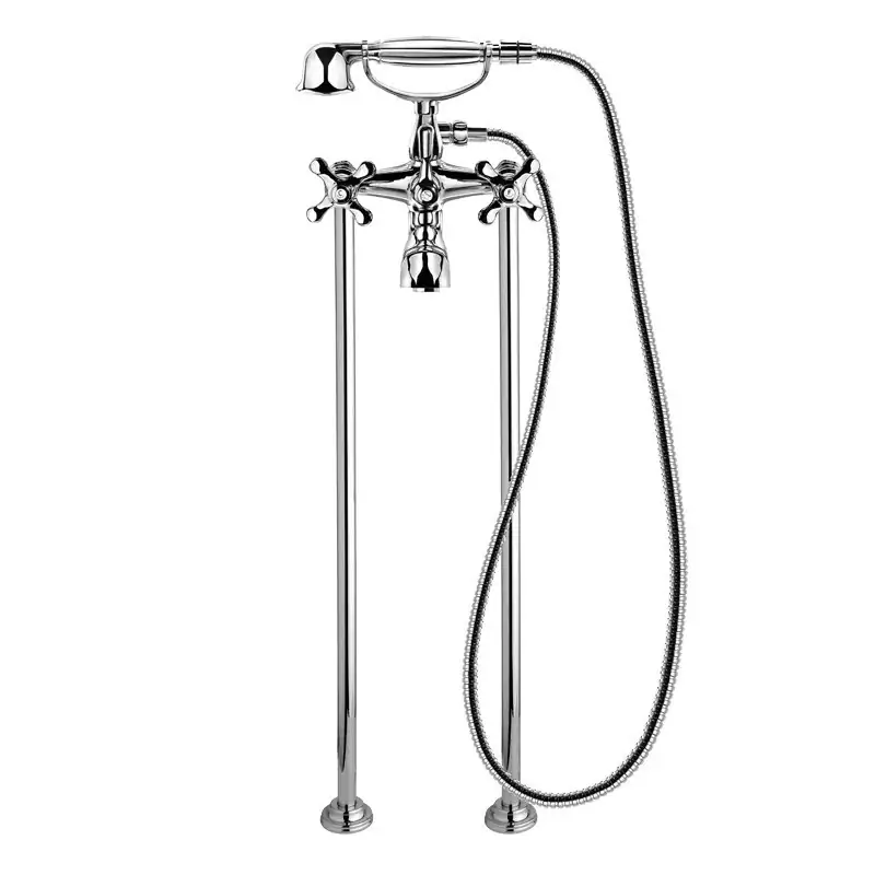 Offerta Del Giorno Miscelatore vasca con colonne a pavimento e set doccia Mamoli Epoca 1039F311E021