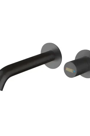 Ultimissimo Modello Miscelatore monocomando per lavabo a parete colore nero opaco Mamoli Tuttodunpezzo 47170000002K