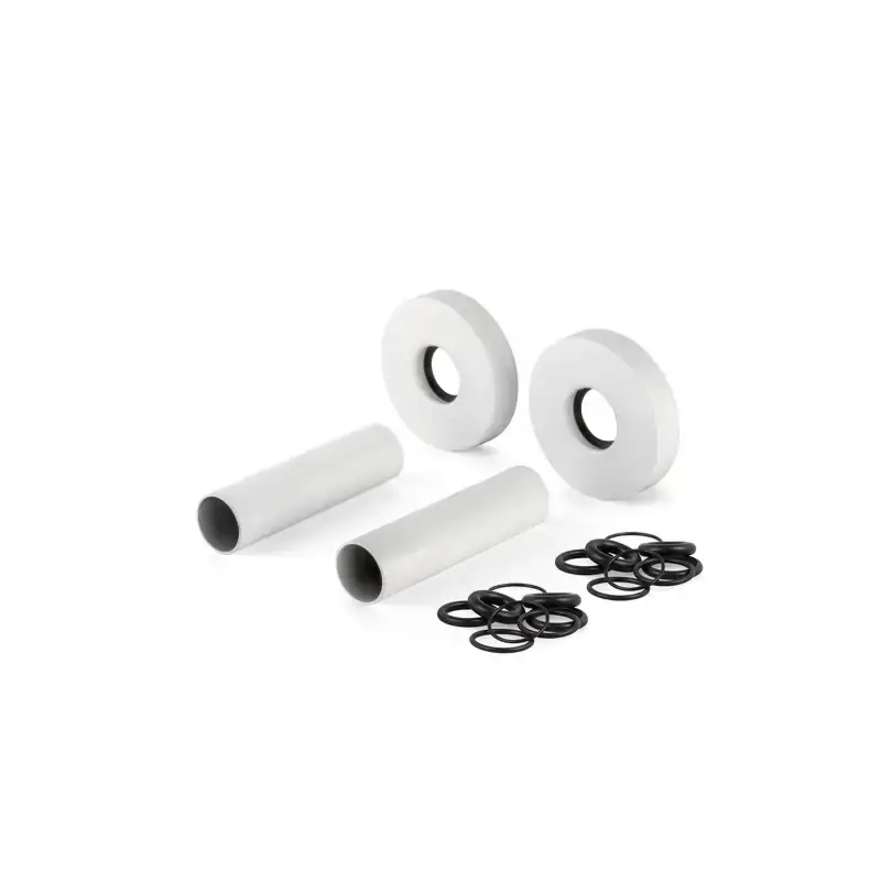 Set copritubo con rosone in ottone colore bianco APM 061BB.70 Compra Online