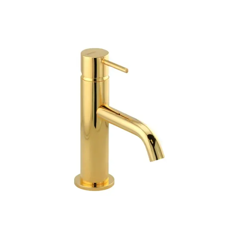 Miscelatore lavabo senza piletta di scarico colore oro Gattoni Easy 2382/23D0 Di Tendenza