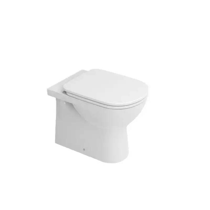 Compra Oggi Stesso Vaso WC installazione a terra filo parete con coprivaso colore bianco Dolomite Gemma2 KITD523101
