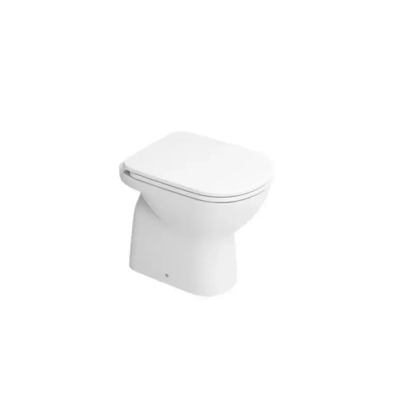 Vaso WC installazione a terra con coprivaso colore bianco Dolomite Gemma2 KITD522201 A Buon Prezzo