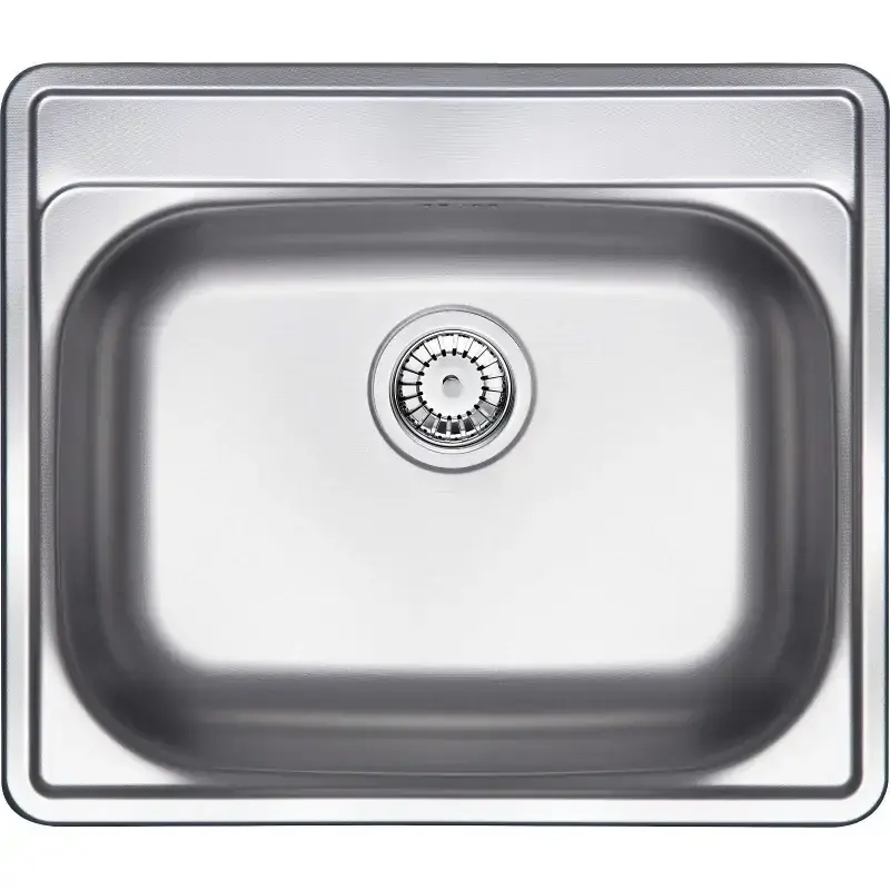 Ultimissimo Modello Lavello cucina singola vasca in acciaio 600 x 500 mm Deante Soul ZYU_0103